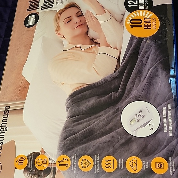 Westinghouse Beige Queen Sized Heated Blanket - Picture 6 of 11